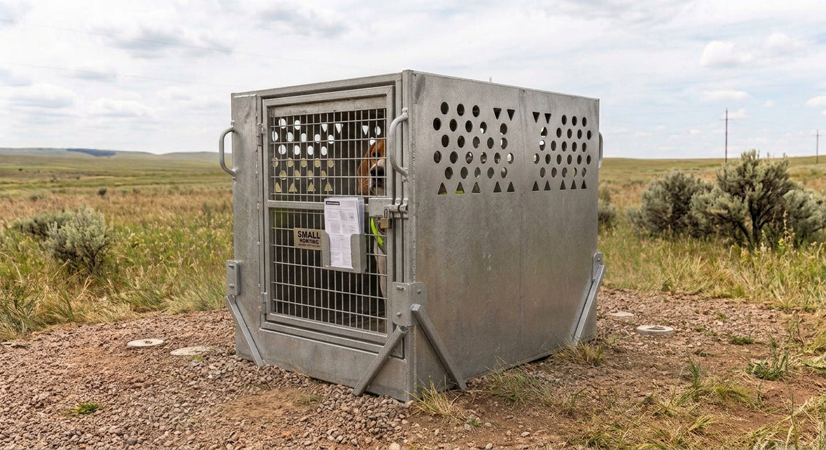 Intermediate Metal Dog Kennel